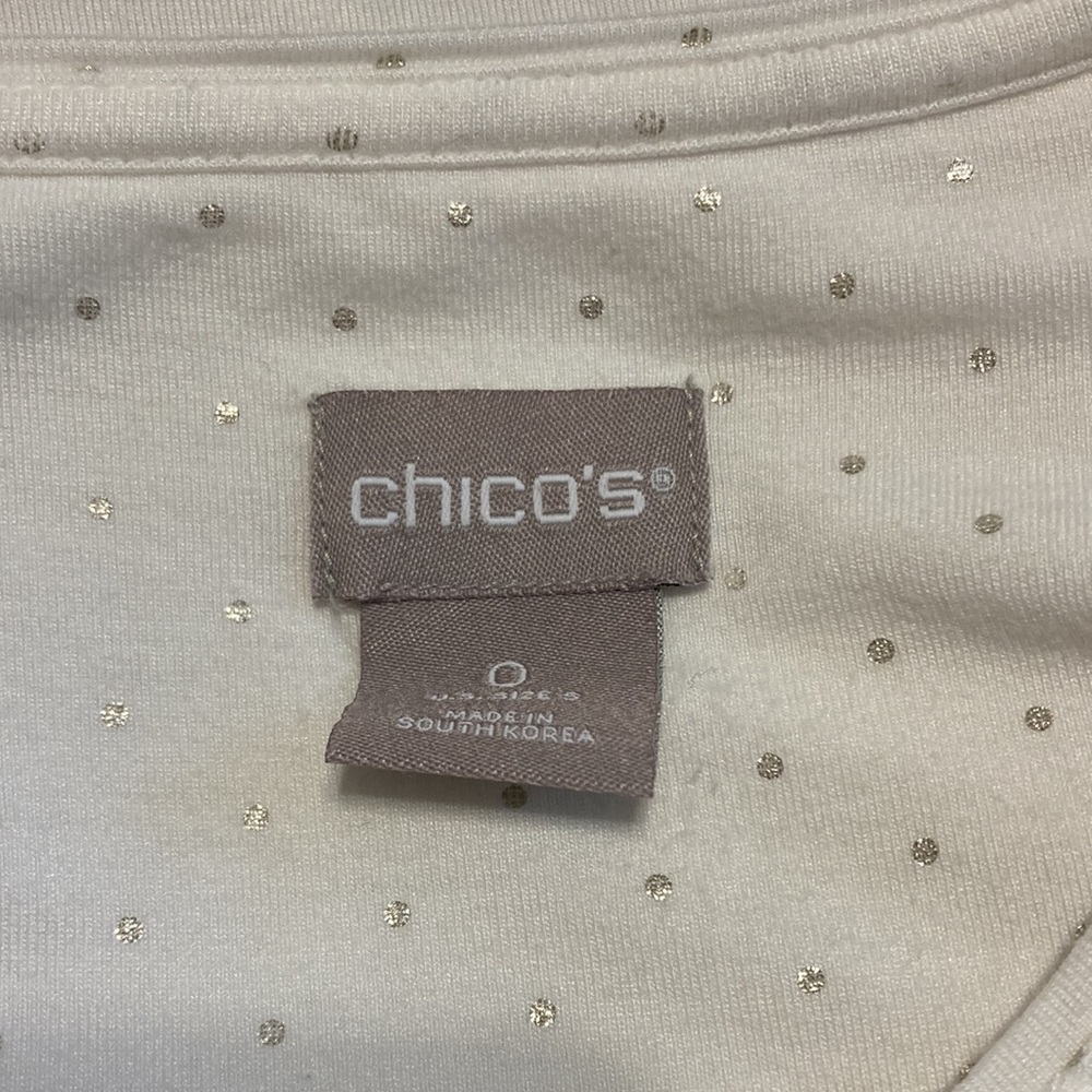 Chicos Long Sleeve Tee - Picture 3 of 4